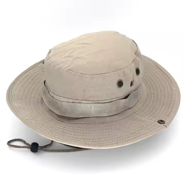 Customization Outfly Outdoor Sun Protection Wide Brim Cowboy Plain Hat Fisherman's Hat Foldable Camouflage Beach Hats