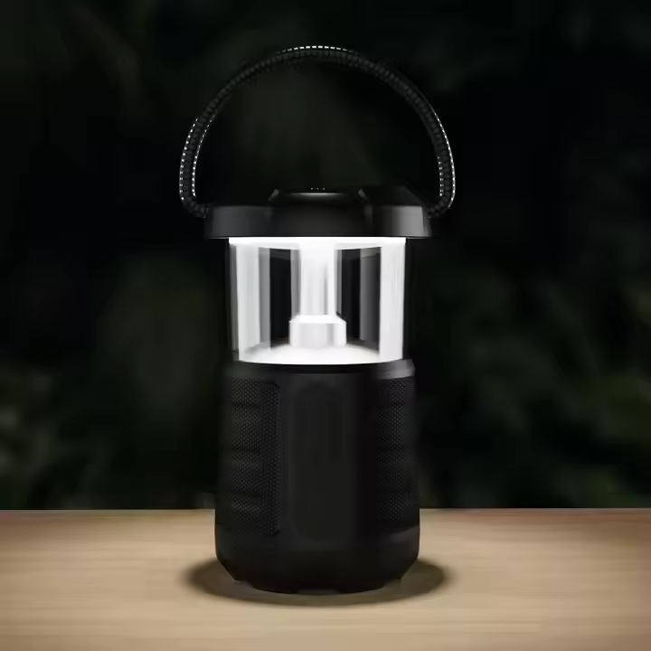 New LED Flame Lamp Portable Speakers Light Bluetooth Party Light Stereo Flickering Night Light Outdoor Camping Stereo Speaker