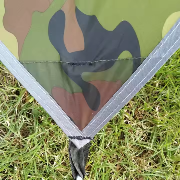 Outdoor Hammock Tarp 10*10 ft Hammock Tent Rain Tarp for Camping Camping Gear Easy Set up Including Tent Stakes and Carry Bag