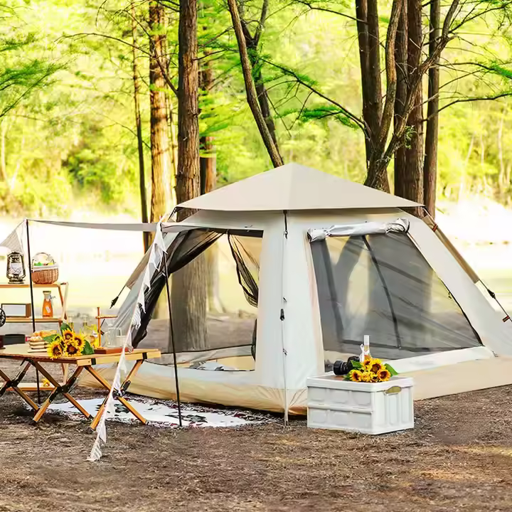 Waterproof Automatic Camping Tent Outdoor Quick Opening Outdoor Tent Multi-faceted Ventilation Tent