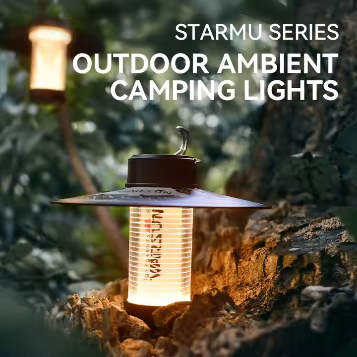 Rechargeable Camping Light - Portable Outdoor Flood Lamp with Magnetic Base