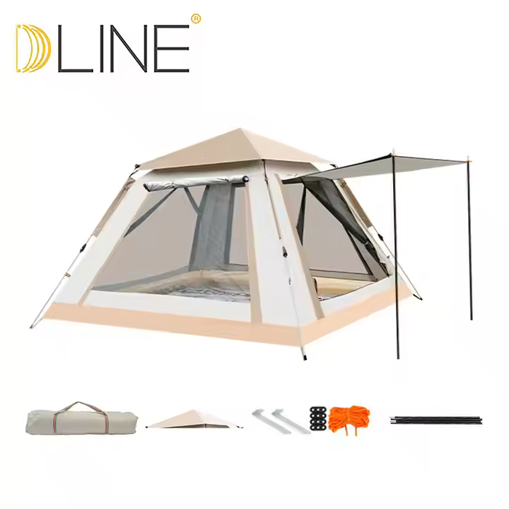 Waterproof Automatic Camping Tent Outdoor Quick Opening Outdoor Tent Multi-faceted Ventilation Tent