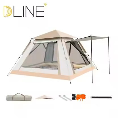 Waterproof Automatic Camping Tent Outdoor Quick Opening Outdoor Tent Multi-faceted Ventilation Tent