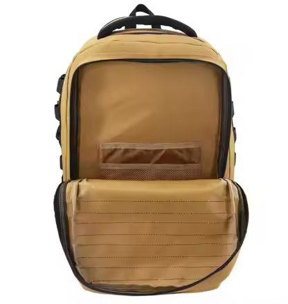 Wholesale Outdoor Hiking Tactical Backpack OEM Trekking Large Capacity Molle Rucksack Luggage Bag Tactical Gear Black Knapsack