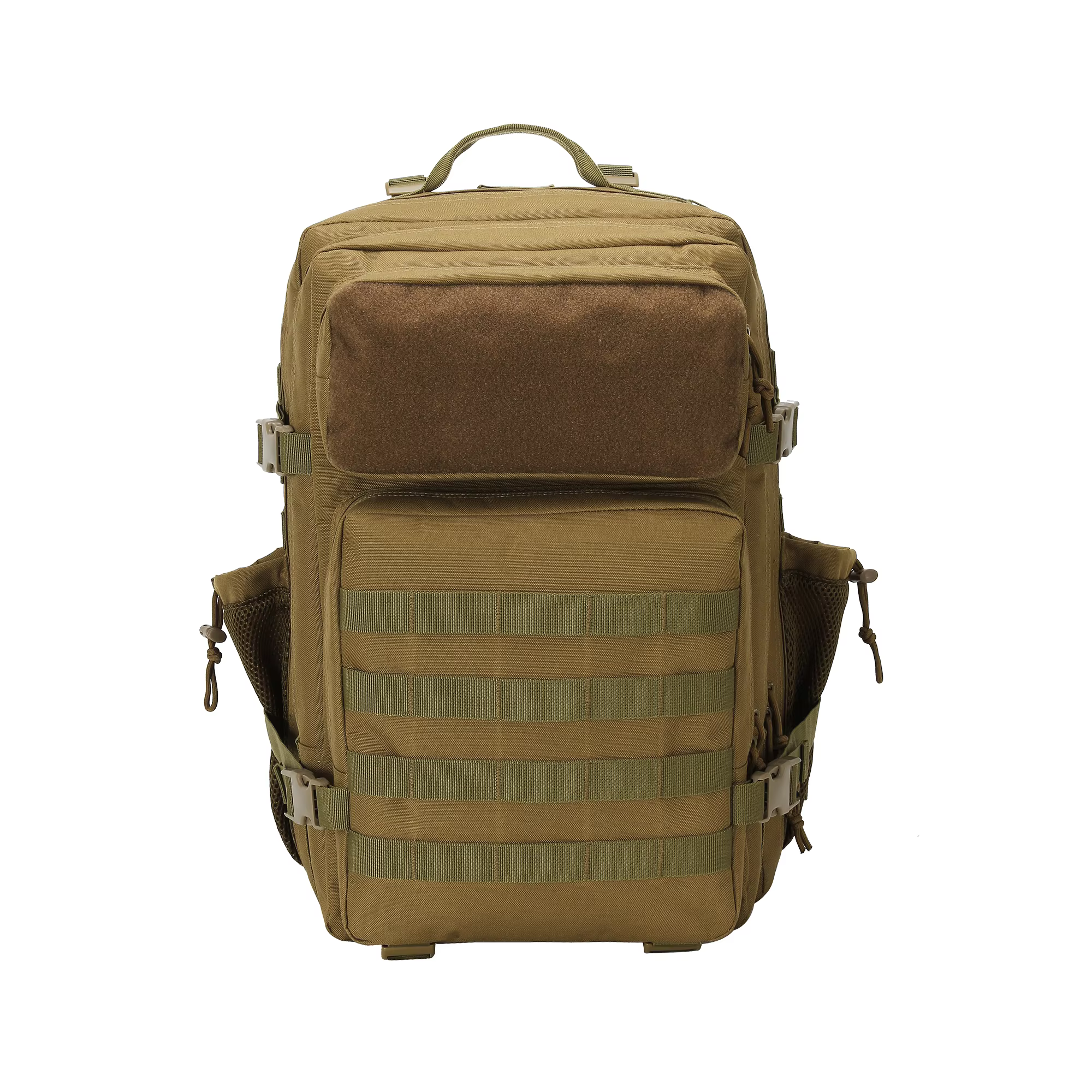 45L Large Space Waterproof Gym Backpack Fitness Men Outdoor Molle Travel Backpack Rucksack With Two Sides Water Bottle Pocket