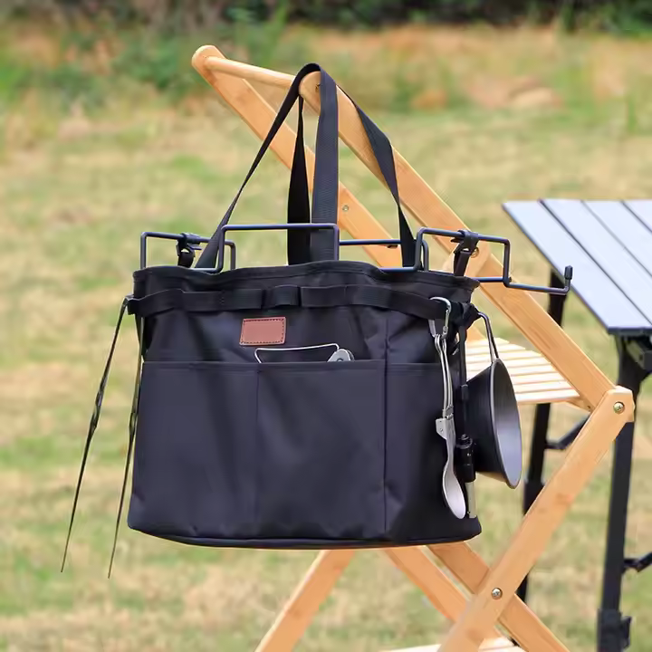 Outdoor Camping Folding Large Capacity Waterproof and Stain Resistant Storage Bag Picnic Multifunctional FoldingReticule