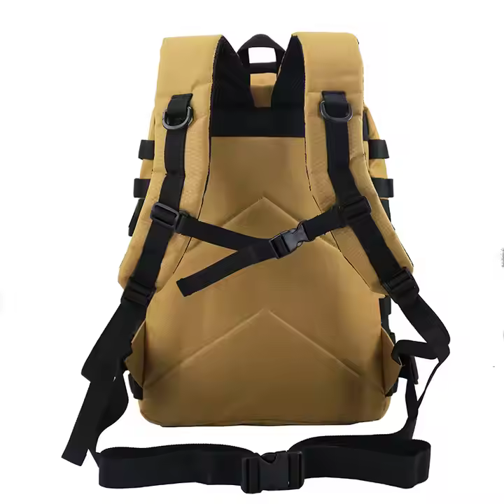 Wholesale Outdoor Hiking Tactical Backpack OEM Trekking Large Capacity Molle Rucksack Luggage Bag Tactical Gear Black Knapsack