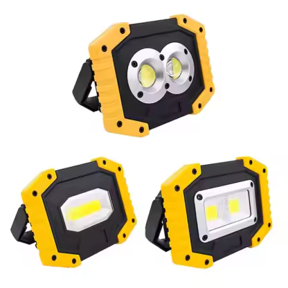 Hot Sale Cob Rechargeable Working Lamp USB Portable Cordless Led Work Light High Power Outdoor Light for Camping