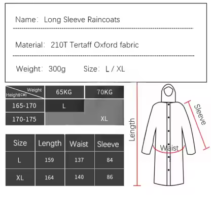 Long Sleeve Waterproof Raincoats Breathable Camouflage Motorcycle Poncho Tactical Camping Hiking Hunting Gear Rainwear