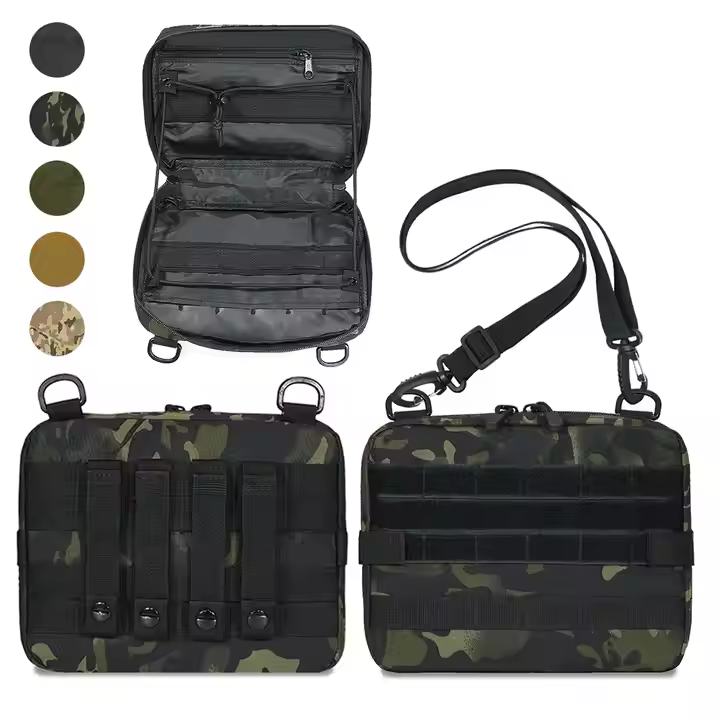 Outdoor Camping Hiking Medical Waist Pack Multiple Ways to Carry EDC Molle Tactical Travel Crossbody Fanny Pack