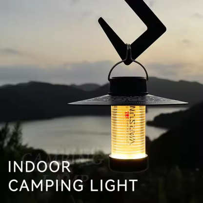 Rechargeable Camping Light - Portable Outdoor Flood Lamp with Magnetic Base