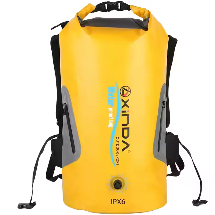 XINDA Camping Gear 25L Waterproof Backpack for Caving Canyoning Boating Camping Swimming
