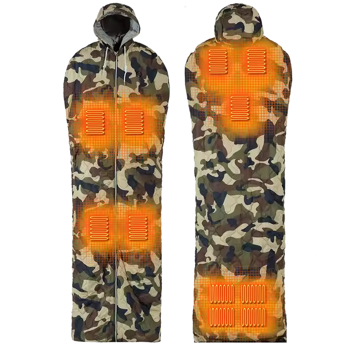 Multipurpose Outdoor Adult Blanket Travel Mountaineering Camping Portable Water-resistant Wearable Heated Sleeping Bag