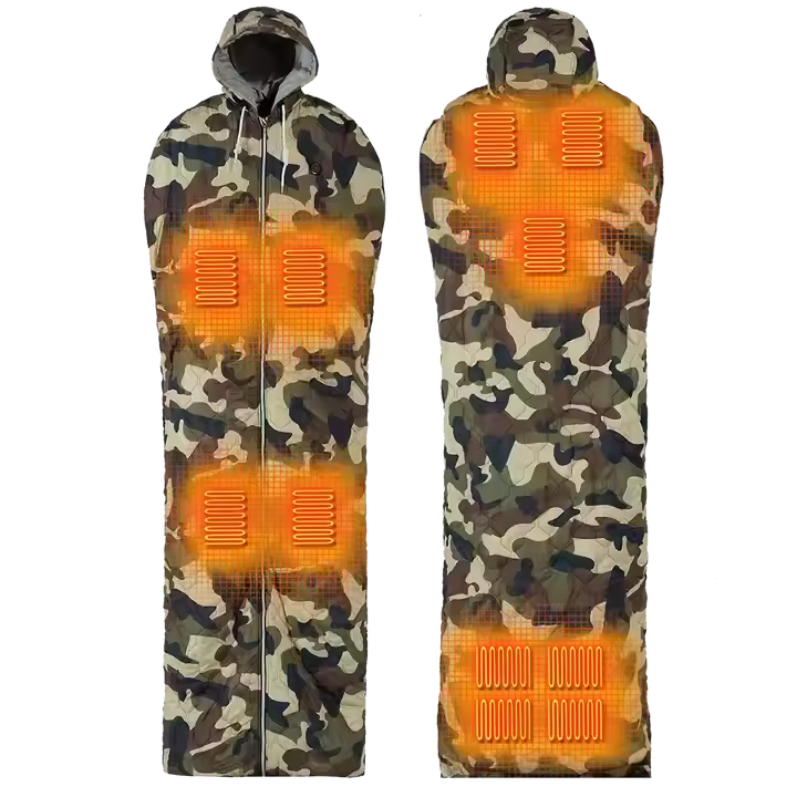 Multipurpose Outdoor Adult Blanket Travel Mountaineering Camping Portable Water-resistant Wearable Heated Sleeping Bag