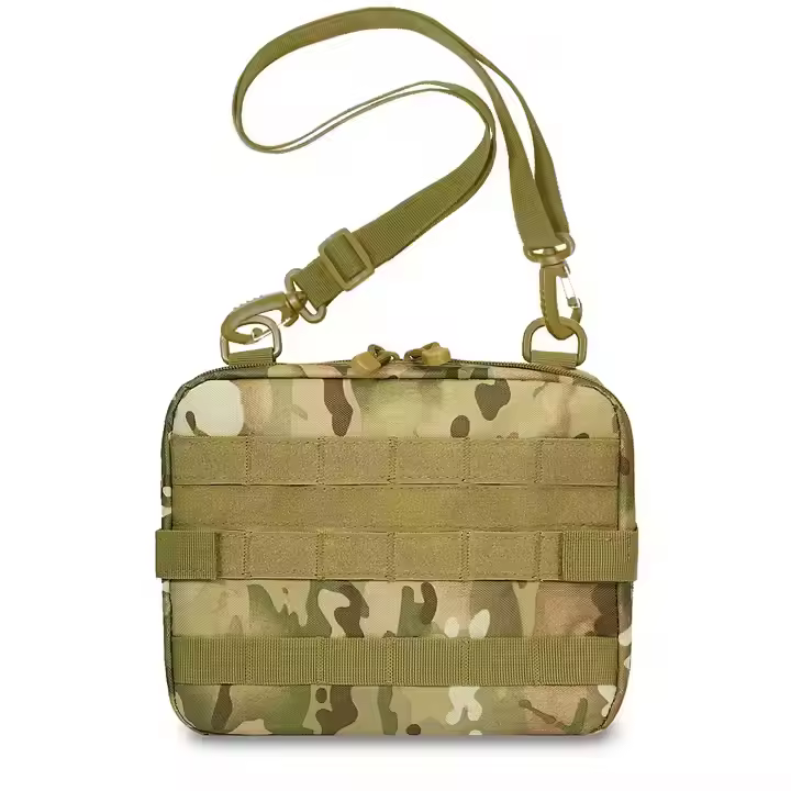 Outdoor Camping Hiking Medical Waist Pack Multiple Ways to Carry EDC Molle Tactical Travel Crossbody Fanny Pack