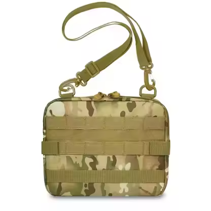 Outdoor Camping Hiking Medical Waist Pack Multiple Ways to Carry EDC Molle Tactical Travel Crossbody Fanny Pack