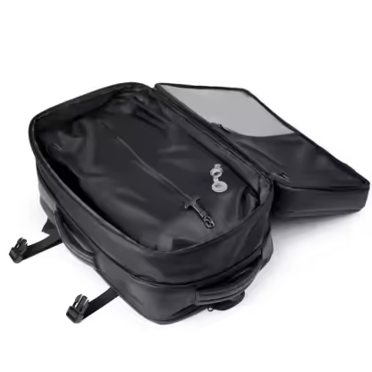 Luxury Business Waterproof Airback Outdoors Vacuum Compression Laptop Backpack Expandable Large Capacity Travel Backpack for Men