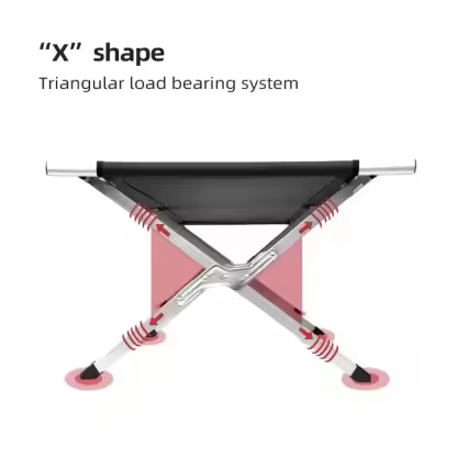 Lightweight Aluminum Frame Camping Cot Bed Modern Portable Ultralight Foldable Cot for Outdoor Hospital & Gym Use