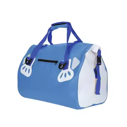 SINOTOP 50L Low MOQ Outdoor Waterproof Duffel Bag with Durable Straps and Handles Motorcycle Waterproof Duffel Luggage