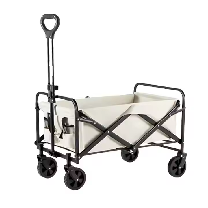 Multipurpose Folding Beach Trolley Cart Camping Ca Foldable Camping Cart Camping Folding Wagon Beach Cart