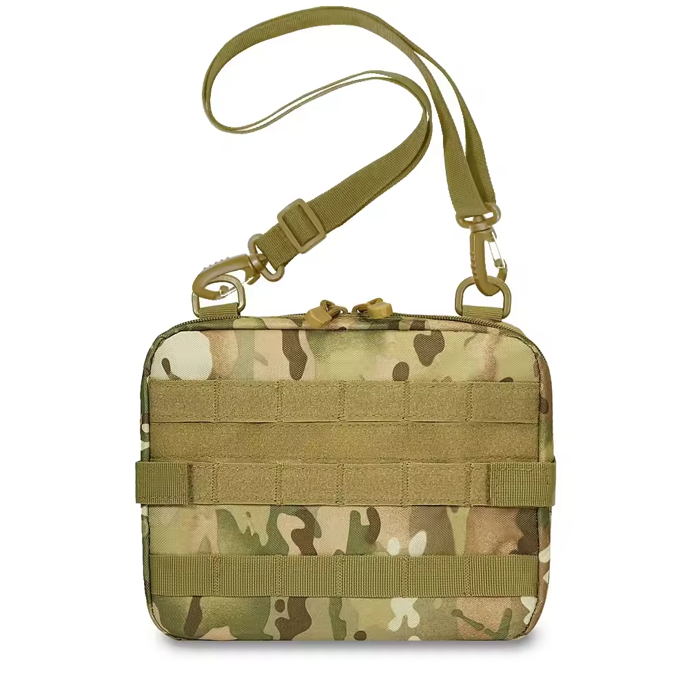 Outdoor Camping Hiking Medical Waist Pack Multiple Ways to Carry EDC Molle Tactical Travel Crossbody Fanny Pack