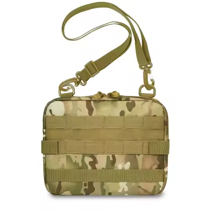 Outdoor Camping Hiking Medical Waist Pack Multiple Ways to Carry EDC Molle Tactical Travel Crossbody Fanny Pack