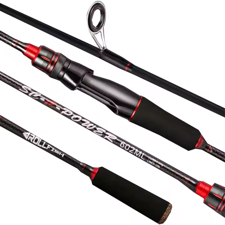 Newbility SC C POWER 2.4 m Carbon Fiber Spinning Rods 2 Sections Spinning Surf Fishing Rod
