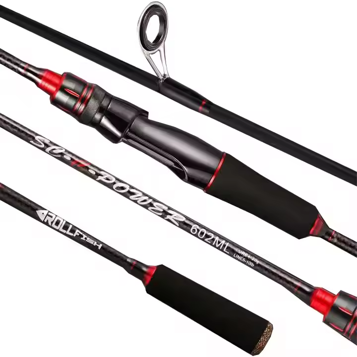 Newbility SC C POWER 2.4 m Carbon Fiber Spinning Rods 2 Sections Spinning Surf Fishing Rod