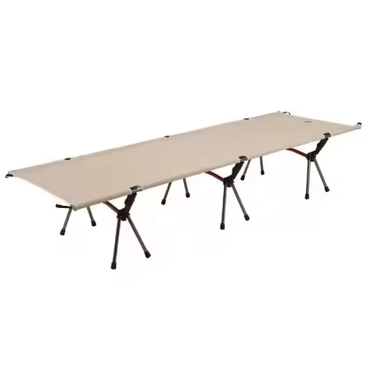 Lightweight Aluminum Frame Camping Cot Bed Modern Portable Ultralight Foldable Cot for Outdoor Hospital & Gym Use