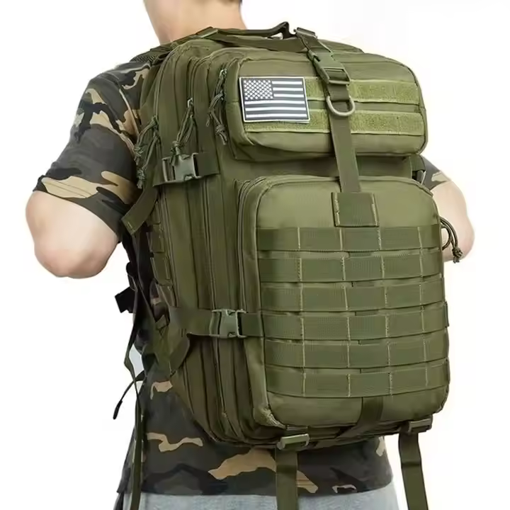 30L/50L Men Women Hiking Camping Rucksacks 900D Nylon Waterproof Bags Outdoor Trekking Hunting Tactical Backpack