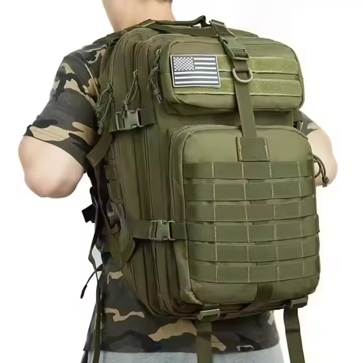 30L/50L Men Women Hiking Camping Rucksacks 900D Nylon Waterproof Bags Outdoor Trekking Hunting Tactical Backpack