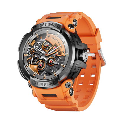 Smart Watch with IPS HD Display, Bluetooth Call, Health Monitoring & Outdoor Tri-Proof Fitness Tracker