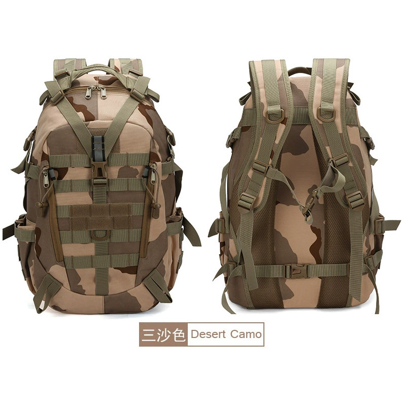 Men's Camouflage Hiking & Cross-country Camping Backpack – Tactical Sports Outdoor Travel Bag