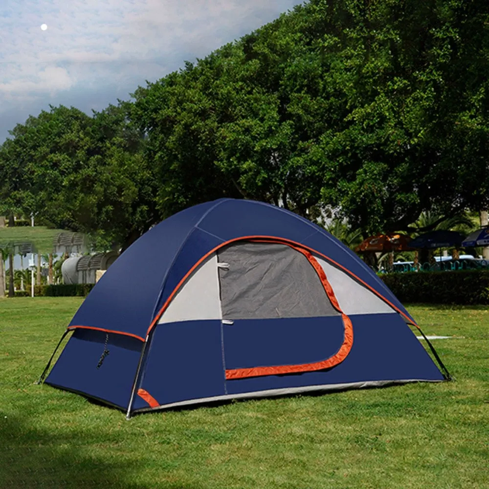 Camping Tent 2 Person, Waterproof Windproof Tent with Rainfly Easy Set up-Portable Dome Tents for Camping
