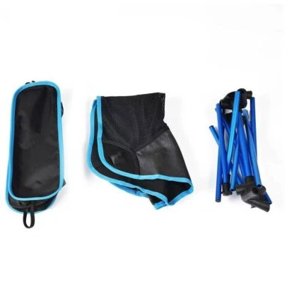 Portable Camping Chair Lightweight Compact Folding Chair Mesh for Outdoor Camp Travel Beach Picnic Festival Hiking Backpacking