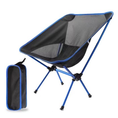 Portable Camping Chair Lightweight Compact Folding Chair Mesh for Outdoor Camp Travel Beach Picnic Festival Hiking Backpacking