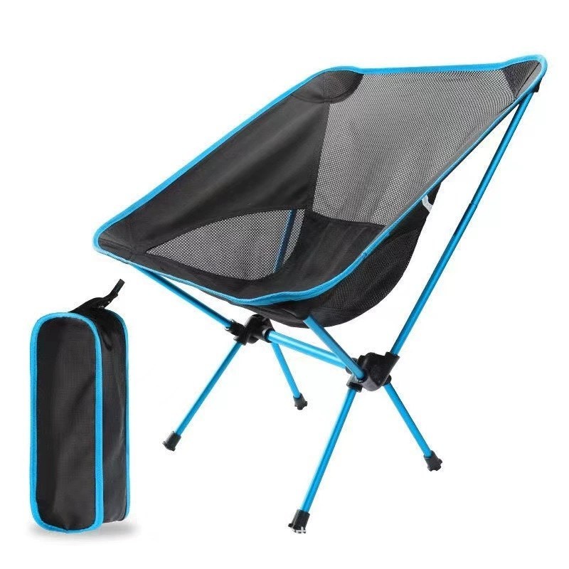 Portable Camping Chair Lightweight Compact Folding Chair Mesh for Outdoor Camp Travel Beach Picnic Festival Hiking Backpacking