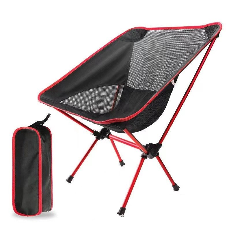 Portable Camping Chair Lightweight Compact Folding Chair Mesh for Outdoor Camp Travel Beach Picnic Festival Hiking Backpacking