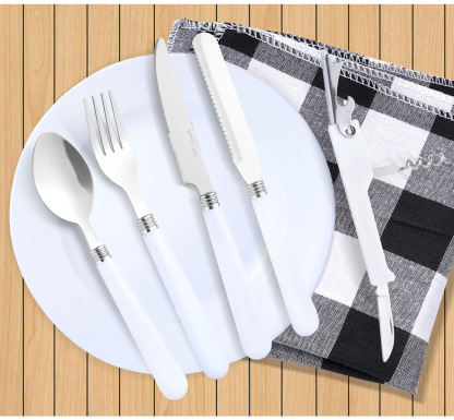 Portable Camping Kitchen Utensil Set - 20 Piece Stainless Steel Cookware Kit for Travel & Outdoor Cooking