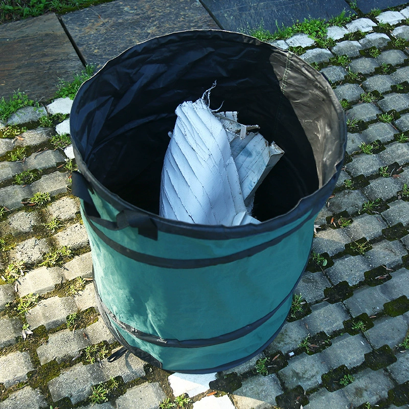 Portable Outdoor Garbage Can - Collapsible Trash Can for Parties, Yard Waste, or Laundry - Camping Accessories