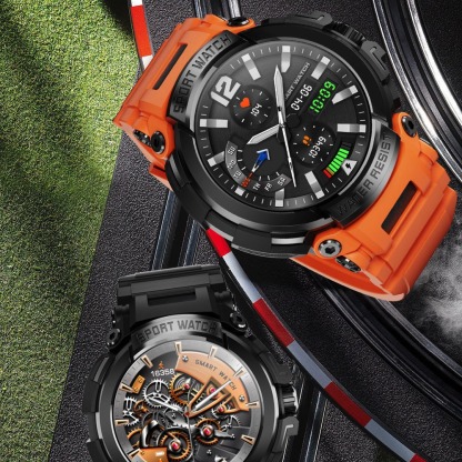 Smart Watch with IPS HD Display, Bluetooth Call, Health Monitoring & Outdoor Tri-Proof Fitness Tracker