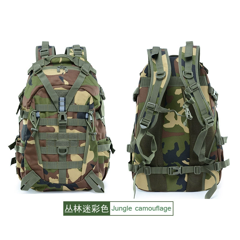 Men's Camouflage Hiking & Cross-country Camping Backpack – Tactical Sports Outdoor Travel Bag