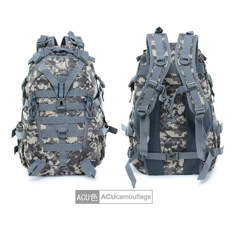 Men's Camouflage Hiking & Cross-country Camping Backpack – Tactical Sports Outdoor Travel Bag