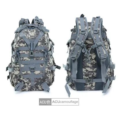 Men's Camouflage Hiking & Cross-country Camping Backpack – Tactical Sports Outdoor Travel Bag