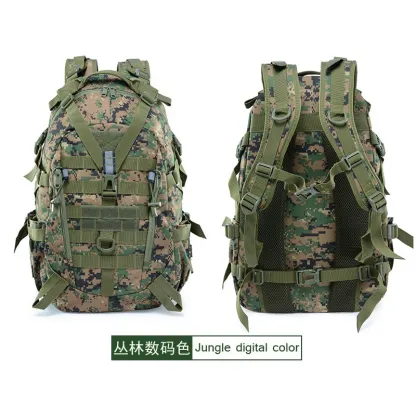 Men's Camouflage Hiking & Cross-country Camping Backpack – Tactical Sports Outdoor Travel Bag