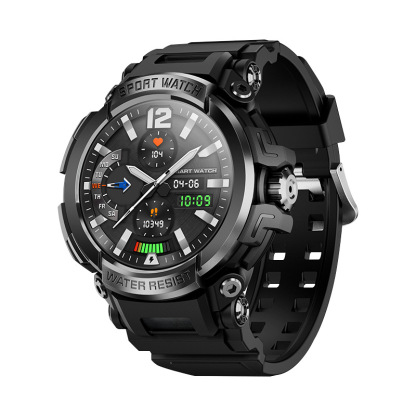 Smart Watch with IPS HD Display, Bluetooth Call, Health Monitoring & Outdoor Tri-Proof Fitness Tracker