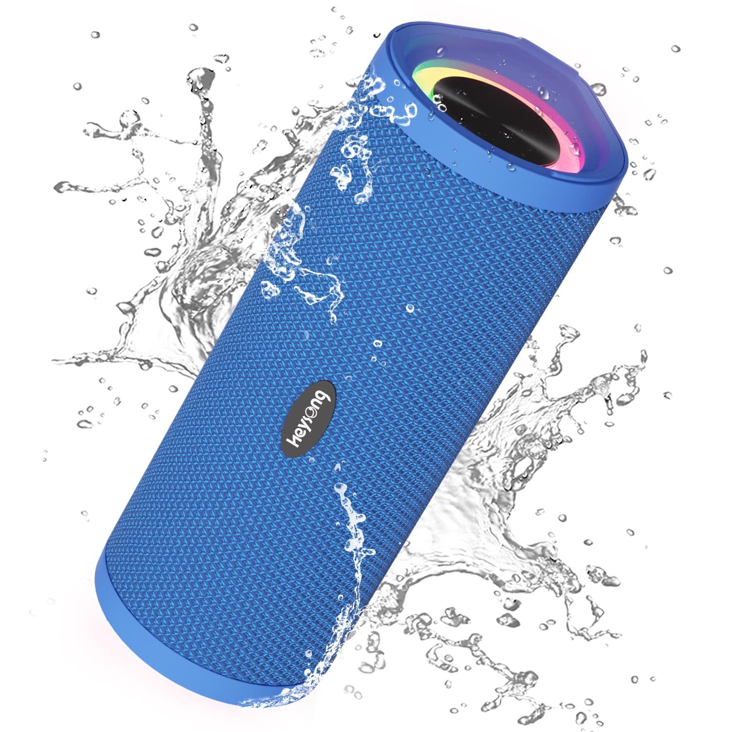 Portable Bluetooth Speaker with IPX7 Waterproof Rating and Enhanced Bass for All-Weather Performance - Audio, Smartphone