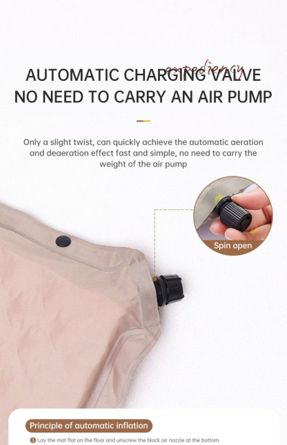  Product camouflage Can Be Spliced Self Inflating Cushion Air Mattress Camping Mat With Pillow
