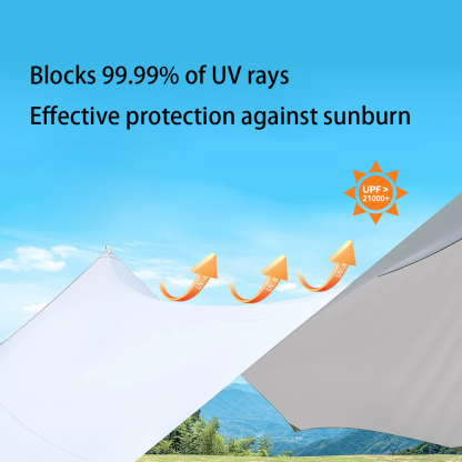 Silver Glue Butterfly Tent Outdoor Camping Picnic Rainproof Tent Canopy Sunshade Canopy Butterfly Rainproof Sunshade Canopycourtyard Sunshade Canopy Courtyard Rain Canopy