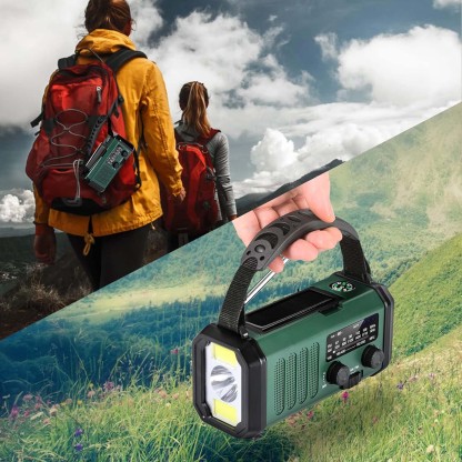 Crank Radio, Emergency Radio, Solar Radio, Noaa/Am/Fm Weather Radio